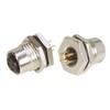 M12 D 编码面板安装，PCB安装，前置面板