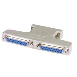 DB25 Y型分离适配器，DB25M – DB25F和DB25F的图片