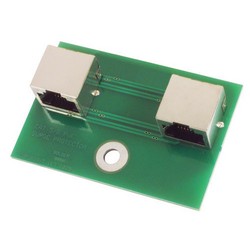 户外10/100 Base-T 24V PoE 5类浪涌保护器（避雷器）  - 屏蔽式RJ45插座的图片
