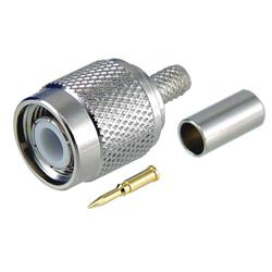 TNC公头连接器，压接型，用于RG58和195系列线缆的图片