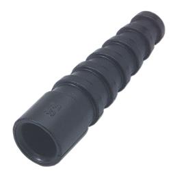 塑料弯折保护器，用于RG58同轴线缆，黑色，10件/包的图片