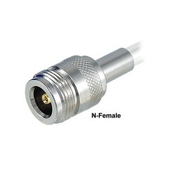0.085in/0.216cm半刚性线缆，N型公头/N型母头，18.0in/45.7cm的图片
