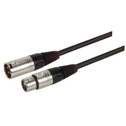 XLR Pro音频线缆，XLR公头/XLR母头，1.0ft/0.3m的图片
