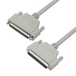 优良型D-Sub模制线缆，HD62公头/母头，10.0ft/3.0m的图片