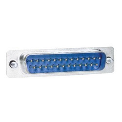 优良型模制D-Sub 线缆, DB25 公头 / DB25 公头,25 ft / 7.5 m的图片