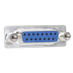 塑料铠装DB15线缆，公头/母头，2.5英尺（0.8米）的图片