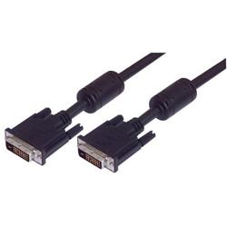 DVI-D双链路低烟无卤带磁环线缆组件, 公头 / 公头 , 3.0 ft / 0.9 m的图片