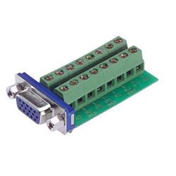 SVGA HD15插座，用于现场端接，可面板安装的图片