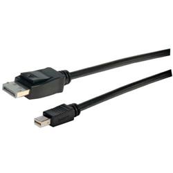 DisplayPort公头/Mini-DisplayPort公线缆组件，1米的图片