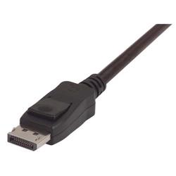 DisplayPort线缆，公头/公头，1.0米，黑色的图片