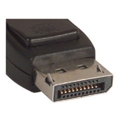 DisplayPort线缆，薄型公头/薄型公头，黑，1米的图片