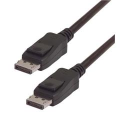 低烟无卤DisplayPort线缆，公头/公头，黑，1米的图片