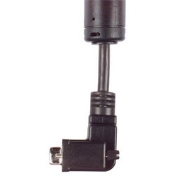 DVI线缆，DVI-D双链路，公头/公头直角式向上出线，1.0ft/0.3m的图片