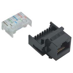 语音级Keystone 刺破式插座，RJ45（8×8）的图片