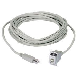 USB B型耦合器，穿壁式母头/公头，72.0in/182.9cm的图片