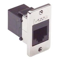 3 类非屏蔽式 RJ45 (8x8) 优良型面板耦合器套件的图片