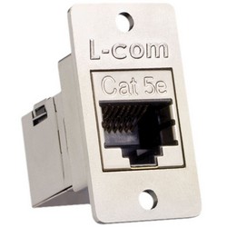 超 5 类 屏蔽式 RJ45 (8x8) 优良型面板耦合器套件的图片