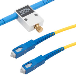 光纤可调衰减器 1-60dB, 1310 or 1550nm, SC/UPC, 1M 输入输出光缆 3mm 护套的图片
