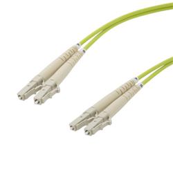 OM5 50/125 多模光纤光缆，双 LC/双 LC，1.0m， 低烟无卤 Zipcord 护套的图片
