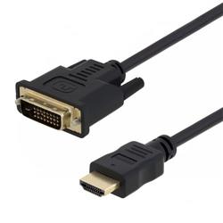 HDMI至DVI转接线，3英寸（7.6厘米）长度的图片