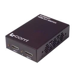 L-com HDMI交换机，2x1，3D Ready，支持HDCP的图片