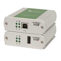 Icron USB 2.0 Ranger 2301单端口超5类（或更高级别）USB延长器，最长100米的图片