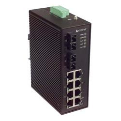 IES-2210 8 Port 10/100TX, 2 Port 100FX SC SM 20km的图片