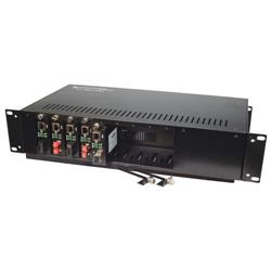 L-com 14槽媒体转换器机箱，两个120V~220V 交流60/50Hz电源的图片