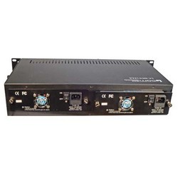L-com 14槽媒体转换器机箱，两个120V~220V 交流60/50Hz电源的图片