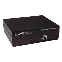 L-com CAT6 A/B Network Switch w/ IP Ethernet Control - Latching的图片