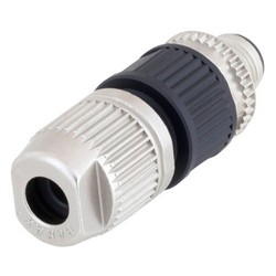 M12 5针A编码现场端接公头连接器，20~22AWG的图片