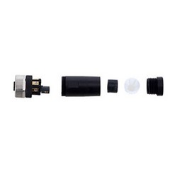 M12 8 Pin A-Code Female Field Termination Connector, 24-20AWG的图片