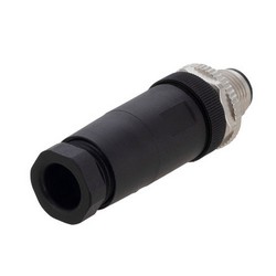M12 8 Pin A-Code Male Field Termination Connector, 24-20AWG的图片