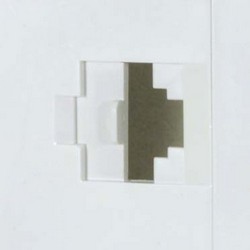 水晶头墙装面板，4.7×2.8英寸（11.9×7.1厘米），单个RJ45的图片
