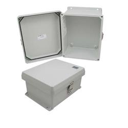 NEMA4X防风雨工业外壳，10.0in/25.4cm x 8.0in/20.3cm x 5.0in/12.7cm，UL®认证的图片