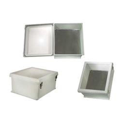 防风雨NEMA 4X外壳，带窗口，18.0in/45.7cm x 16.0in/40.4cm x 8.0in/20.3cm，带备用铝制安装板的图片