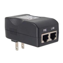 壁挂式PoE接入器/中继器，带48VDC 24W集成式电源的图片