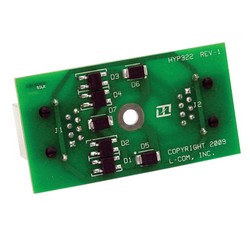 19英寸（48.3厘米）架装12端口5类10/100Base-T避雷器与浪涌保护器，RJ45的图片