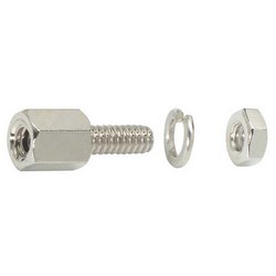 4-40 D-Sub护套螺丝套件，0.25in/0.6cm螺纹，0.232in/0.6cm螺丝的图片