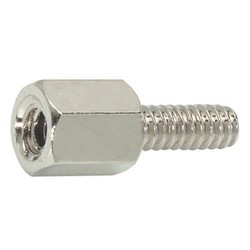 4-40 D-Sub护套螺丝套件，0.30in/0.8cm螺纹，0.232in/0.6cm螺丝的图片