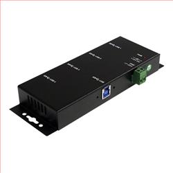 工业级加固型四端口USB 3.0集线器（可安装）的图片