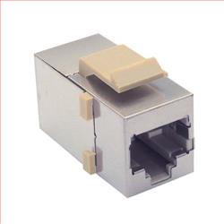 3 类屏蔽式 RJ45 (8x8) Keystone 直通耦合器的图片
