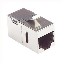 超 5 类 屏蔽式 RJ45 (8x8) Keystone 直通耦合器的图片