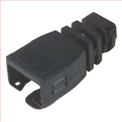 RJ45水晶头护套,袋装, 50 只/袋, 黑色的图片