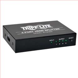 Tripp Lite四端口HDMI分离器，用于视频和音频，1080p的图片