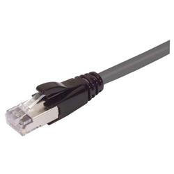 特优型超6类线缆，RJ45/RJ45，灰，1英尺（0.3米）的图片