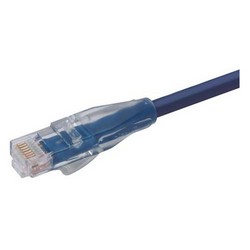 特优型超 5 类 RJ45/RJ45 模制级以太网跳线蓝色10ft / 3.0m的图片