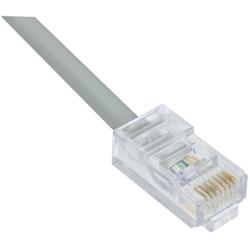 超5类EIA568标准跳线，RJ45/RJ45，灰，1英尺（0.3米）的图片