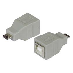 USB适配器，Micro B公头/标准B型母头的图片