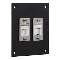 Universal Sub-Panel, 2 Category 6 Tool-less PoE+ Compliant Jacks的图片